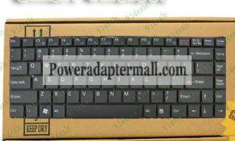 New Sony Vaio VGN-N Series US Black Keyboard V070278